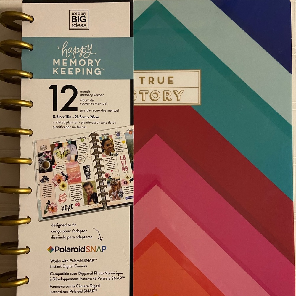 Create 365 Planner/ Memory Keeping book 8.5" x 11"